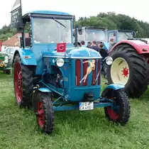 Hanomag 324 steht beim Oldtimertreffen an der Ebersburg, Juni 2014