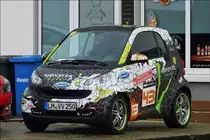 Beklebter Smart gesehen am 26.05.2014