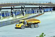 Volvo A30F Muldenkipper im Tagebau Inden (bei Düren) - 19.05.2014