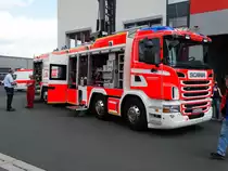 Scania TLF der Werksfeuerwehr Industriepark Hanau Wolfgang am 01.06.14 beim Tag der Offenen Tür der Feuerwehr Hanau Mitte
