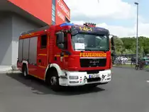MAN TGM HLF 20/16 (Florian Hanau 1-46-1) am 01.06.14 beim Tag der Offenen Tür der Feuerwehr Hanau Mitte 
