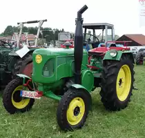 Lanz ausgestellt beim Oldtimertreffen an der Ebersburg im Juni 2014