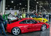 Ferrari F355, gesehen auf dem Auto Motor und Tuning Show, März 2014