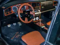 Interieur eines getuntes VW Corrados, gesehen auf dem Auto Motor und Tuning Show, März 2014