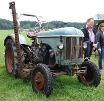 Hanomag R 217 steht bei der Oldtimerausstellung an der Ebersburg, Juni 2014