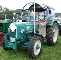 MAN steht bei der Oldtimerausstellung an der Ebersburg, Juni 2014