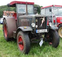 Hanomag R40 präsentiert bei der Oldtimerausstellung an der Ebersburg, Juni 2014