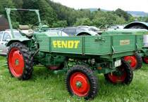 Fendt GT steht bei der Oldtimerausstellung an der Ebersburg, Juni 2014