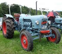 Eicher besucht die Oldtimerausstellung an der Ebersburg, Juni 2014