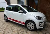 VW UP als Mietfahrzeug von atzert&weber, Juni 2014 