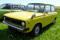 DAF 66 steht bei den Oldtimern in Fulda-Harmerz im Juni 2014