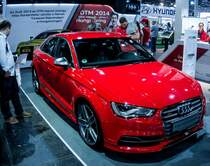 Audi S3 Limousine (Rückansicht). Foto: Auto Motor und Tuning Show am 23.03.2014.