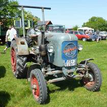 Auch EICHER ist bei der Ausstellung in Fulda-Harmerz vertreten, Juni 2014