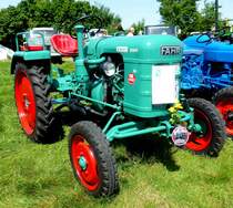 Fahr D 90 H glänzt bei der Oldtimerausstellung in Fulda-Harmerz, Juni 2014