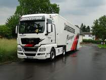 MAN TGX von Bridgestone Motorsport am 04.06.14 in Maintal 