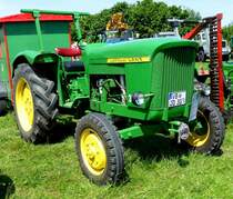 John Deere Lanz 300 Lanz, steht bei der Oldieausstellung in Fulda-Harmerz, Juni 2014