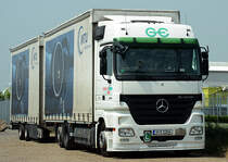 MB Actros 2544 Tandemzug in Euskirchen - 08.06.2014