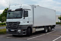 MB Actros 2548 Kofferaufbau in Euskirchen - 26.05.2014