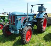 Hanomag Brillant steht bei der Oldieausstellung in Fulda-Harmerz, Juni 2014 