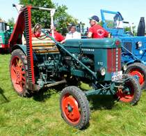 Hanomag R12 steht bei der Oldieausstellung in Fulda-Harmerz, Juni 2014