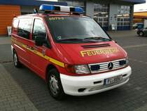MTW des ABC Dienst in Pinneberg auf DB Vito, GSF/Eigenbau, Baujahr 2002