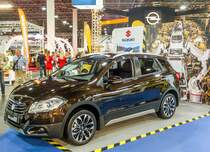 Suzuki SX4 S-Cross. Auto Motor und Tuning Show, März 2014