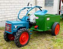 Hako-Profi-Variette im Hanomagkleid, ausgestellt beim Ortsjubiläum von Unterweisenborn, Juni 2014