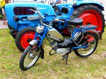 Zündapp ZR20, ausgestellt beim Ortsjubiläum von Unterweisenborn im Juni 2014