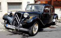 Citroen steht bei den Fladungen Classics, Juli 2014