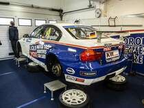 BMW 3er von Franz Engstler, gesehen auf dem WTCC Rennen am 04.05.2014