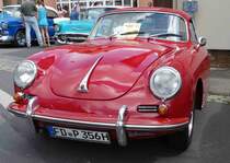 Porsche 356, gesehen bei den Fladungen Classics, Juli 2014