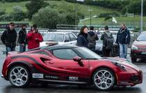 Alfa-Romeo 4C als Safety Car auf dem WTCC Rennen am 04.05.2014.
