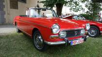 Peugeot 404 Cabrio konnte bei den Fladungen Classics 2014 bewundert werden