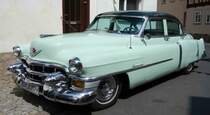 Cadillac Series 62 Sedan, Jg. 1953, steht bei den Fladungen Classics 2014.