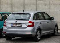 Skoda Rapid Spaceback, gesehen am 04.05.2014.