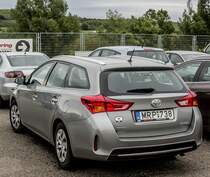 Toyota Auris Touring Sports Heckansicht, gesehen am 04.05.2014.