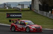 Lada Granta WTCC Rennwagem auf dem Hungaroring am 04.05.2014.