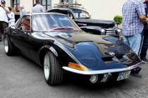 Opel GT steht bei den Fladungen Classics 2014