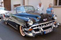 Chevrolet Bel Air Series 2400 C Convertible Coupe des Modelljahres 1954, gesehen bei den Fladungen Classics 2014