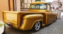 Chevrolet Pick up, Bj. 1957, glänzt bei den Fladungen Classics im Juli 2014