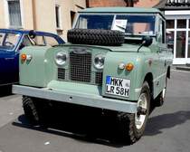 Land Rover steht bei den Fladungen Classics 2014