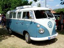 VW T1 verlässt die Fladungen Classics 2014