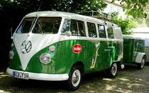 T1 als Werbeträger einer alten Waschmittelmarke, gesehen bei den Fladungen Classics 2014