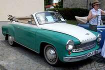 Wartburg Cabrio, präsentiert bei den Fladungen Classics 2014