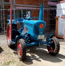 Lanz, 16 PS, steht bei den Fladungen Classics 2014