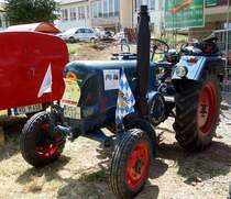 Lanz 2416, Bj. 1956, abgestellt bei den Fladungen Classics 2014