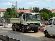 Mercedes Benz Actos Baukipper am 17.06.14 in Hanau