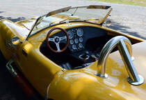 Cockpit einer Cobra 427 auf der Elmener Ley - 03.07.2014