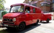 Opel Blitz, als ehemaliges Feuerwehrfahrzeug, ist Gast bei den Fladungen Classics im Juli 2014