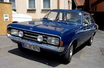 Opel  Rekord C steht im Juli 2014 bei den Fladungen Classics